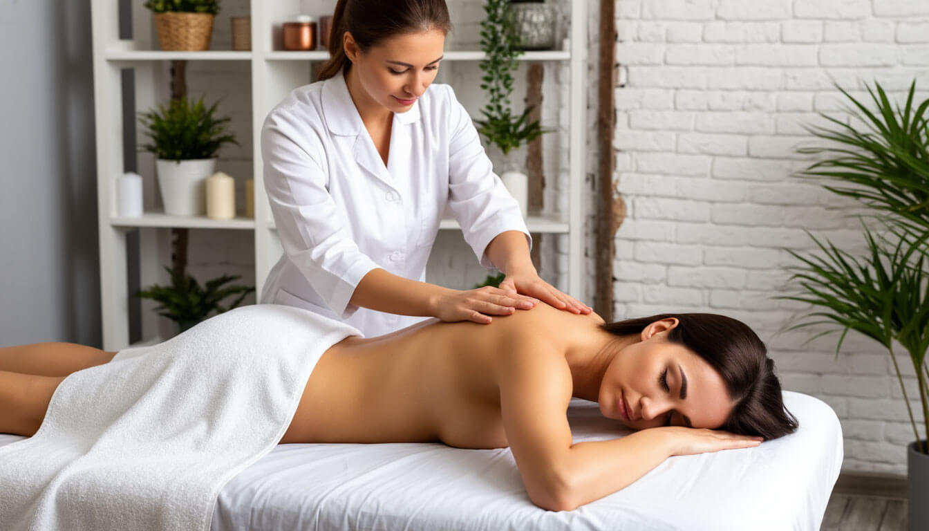 процедура массажа