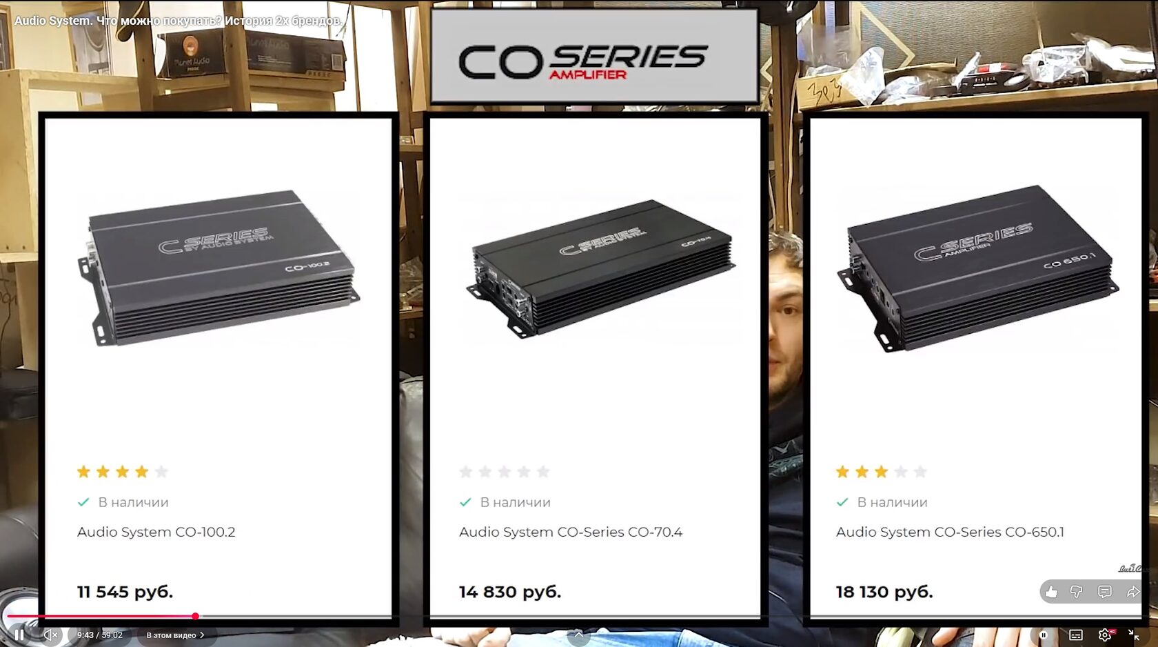 усилители AudioSystem CO