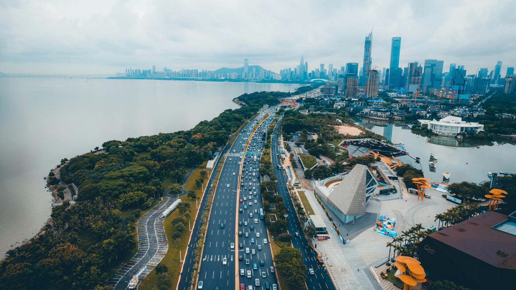 Город Шэньчжэнь. Китай.