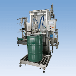 Полуавтоматическое оборудование розлива в упаковку bag-in-drum / bag-in-container