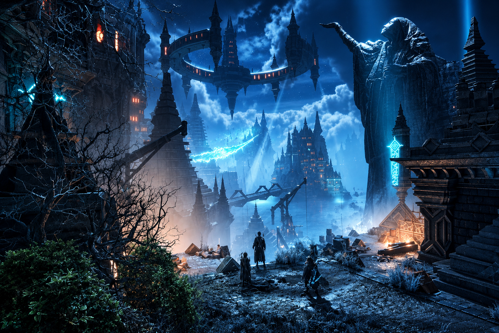 Пейзаж Dragon Age: The Veilguard — локация Минратос