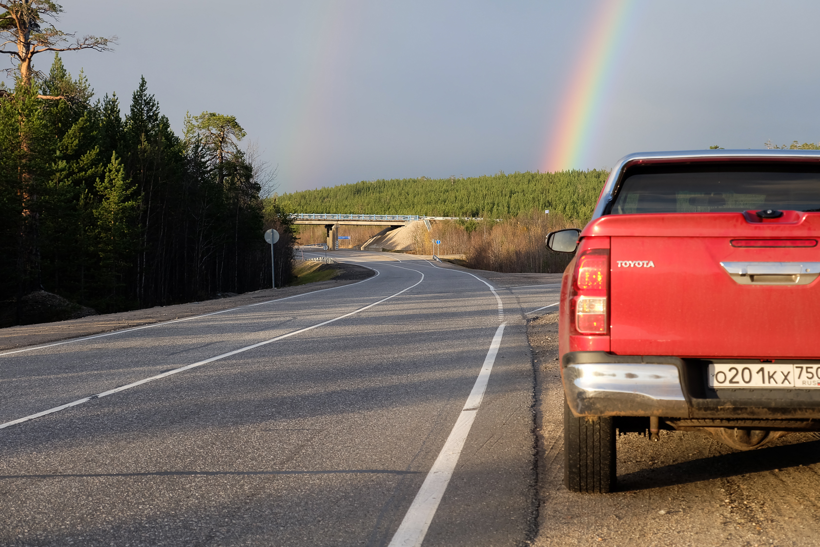 Toyota Hilux на русском севере