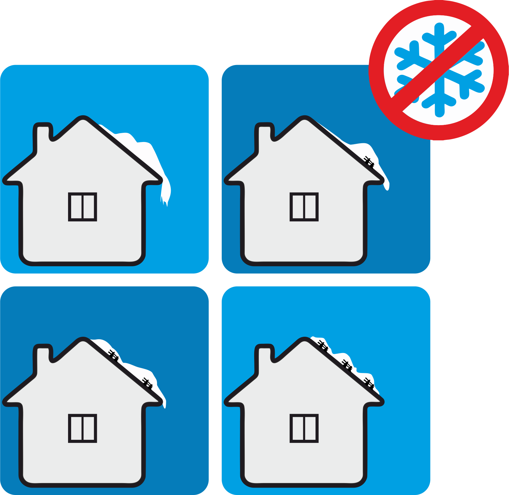 Монтаж снегозадержателей в Москве и МО