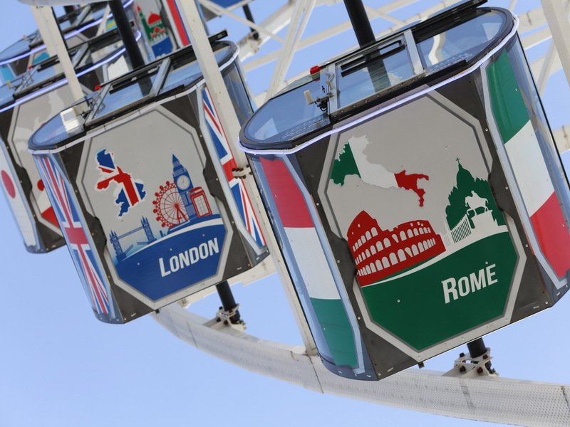 Аэрография на аттракционах и др. объектах