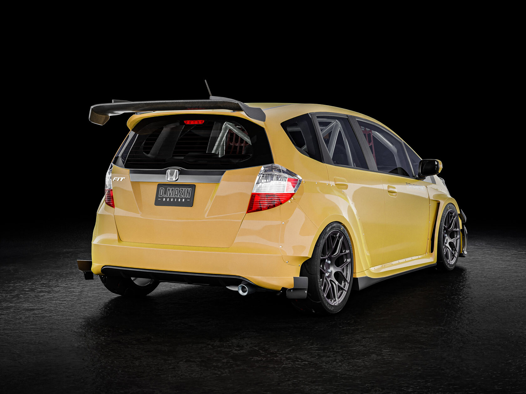 FENDERIST SPEC S Fender Flares Set / WIDE BODY KIT HONDA FIT / JAZZ