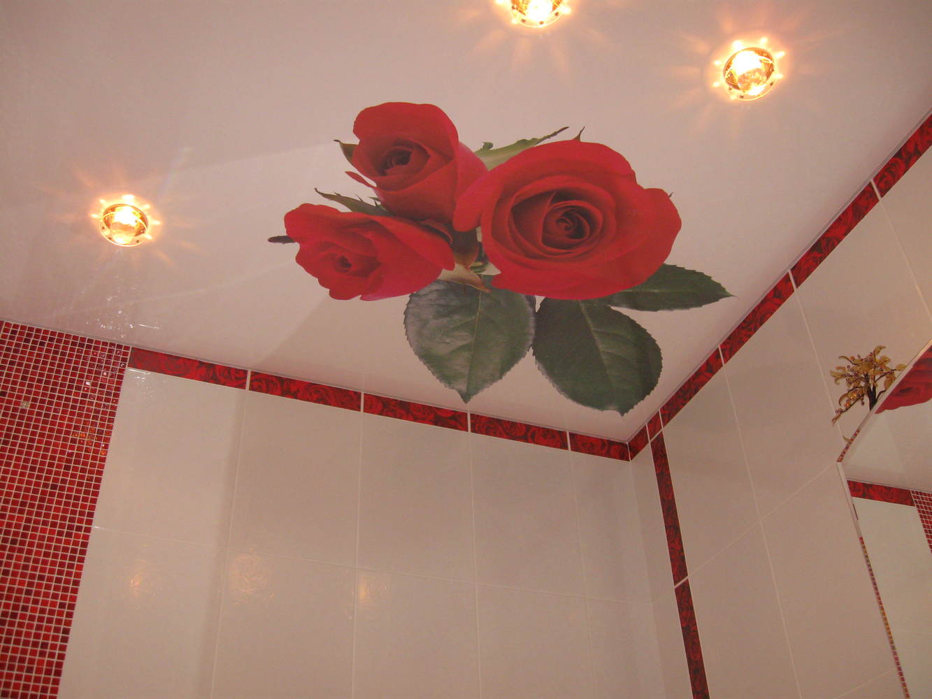 шутерсток фотопечать на натяжные потолки фото ванной