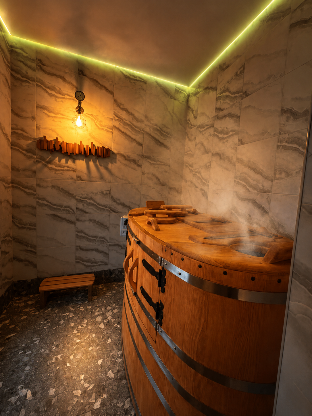 Фитобочка в SPA-зоне RETREAT