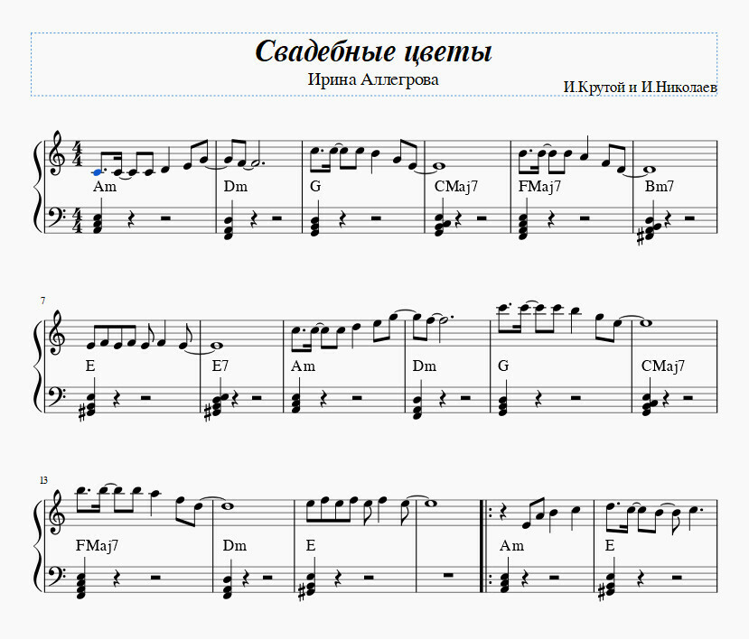 Свадебные цветы