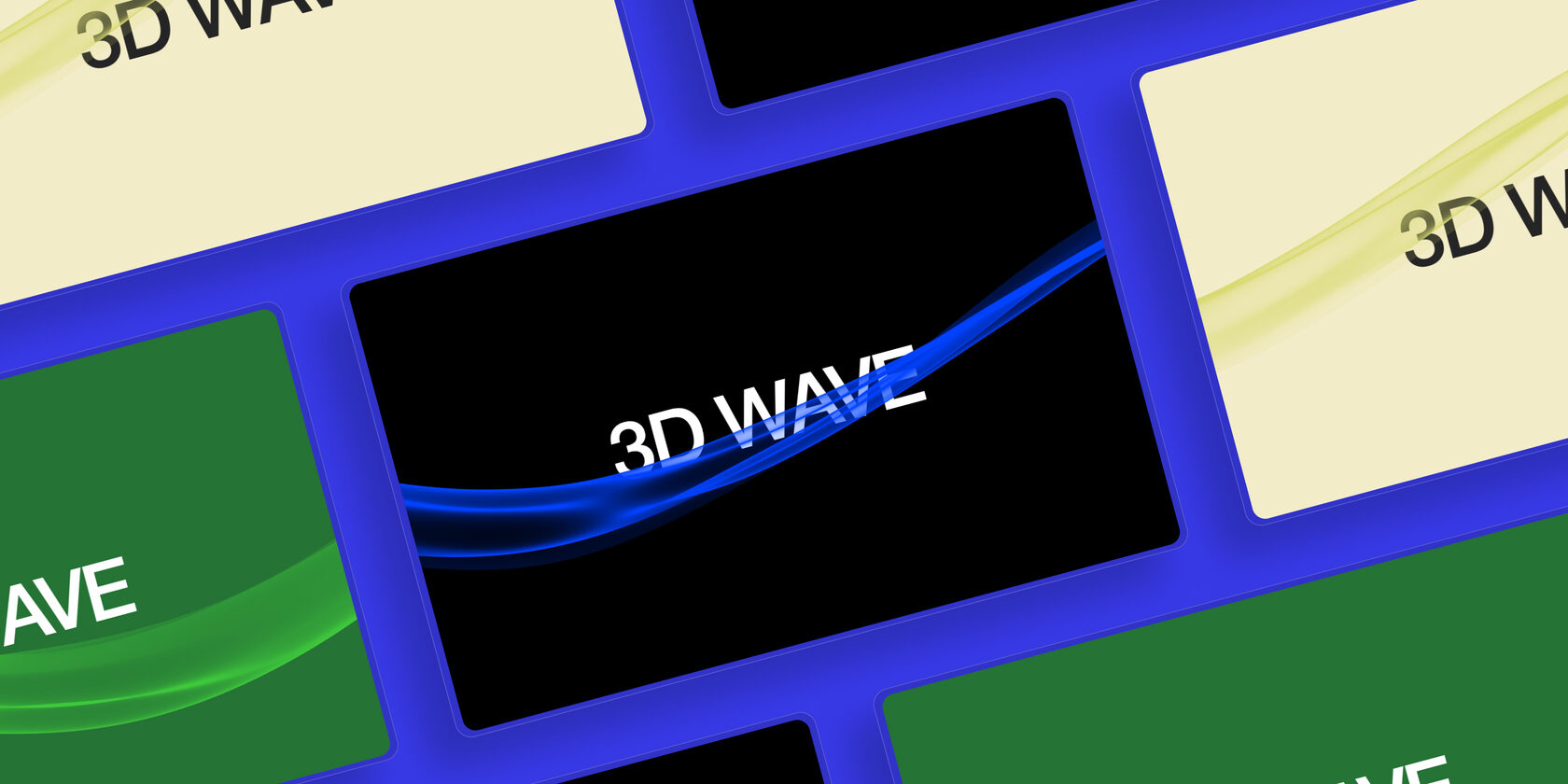 Анимация 3D волны на three.js