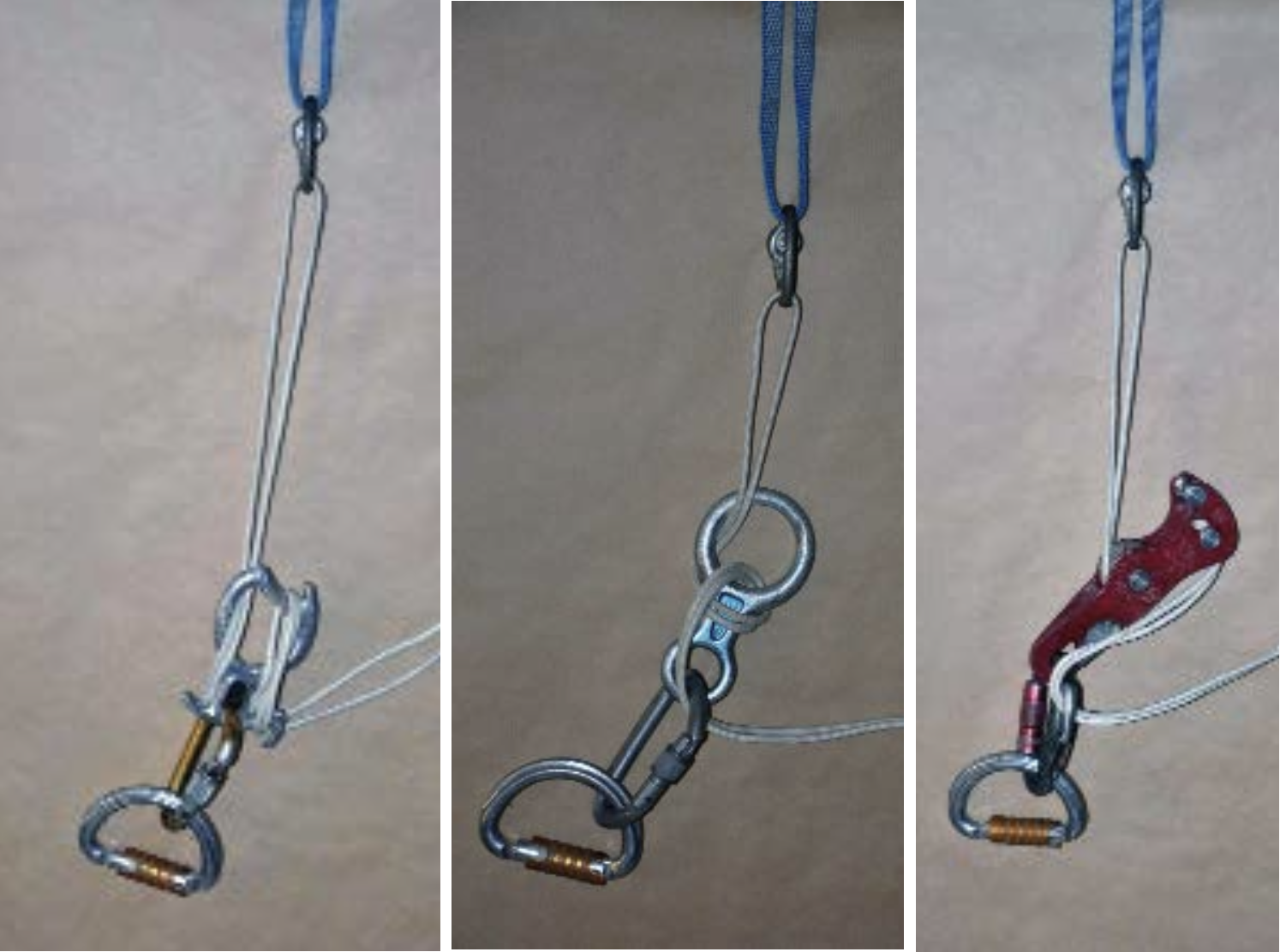 Descending on Dyneema