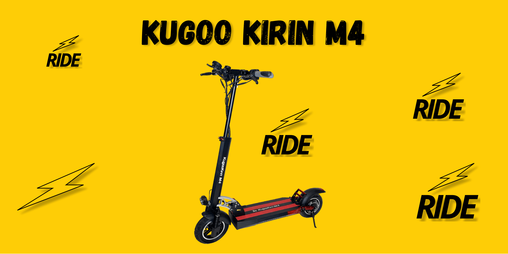 Электросамокат Kugoo Kirin M4, версия 2023 - купить в интернет-магазине RIDE