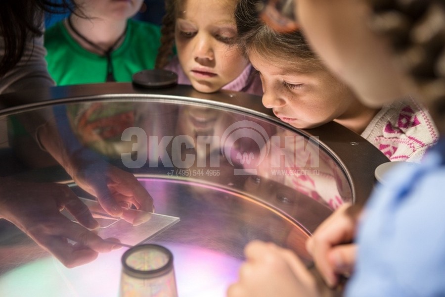 Интерактивный экспонат "Поляризация"