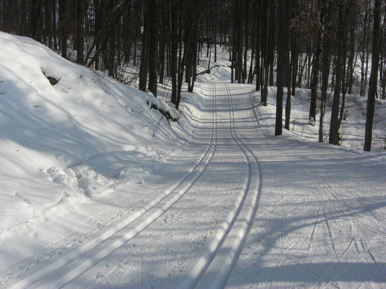 Классическая лыжная трасса