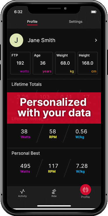 Приложение Keiser MSeries App