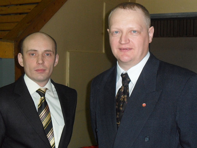Я с Игорем Владимировичем Биль 2008 год.