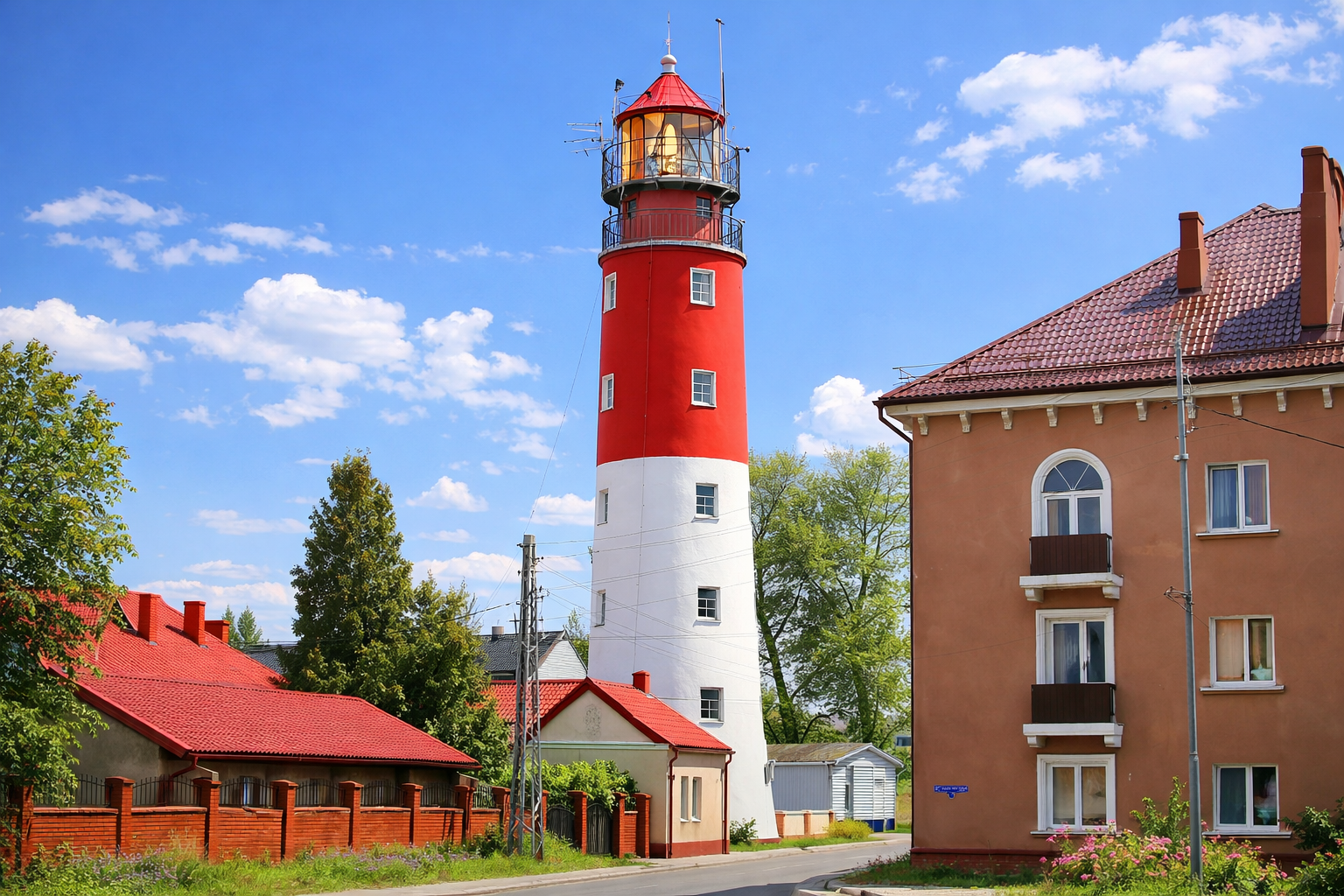 Балтийский маяк — узнаваемая точка Балтийск