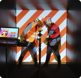 фотозона с мэппинг шоу