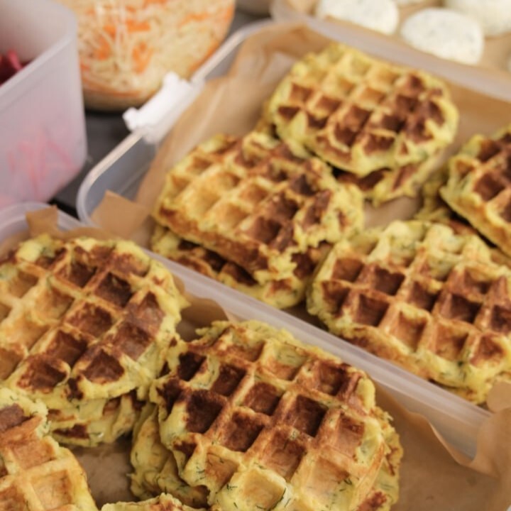 Блюдо: Картофельные вафли