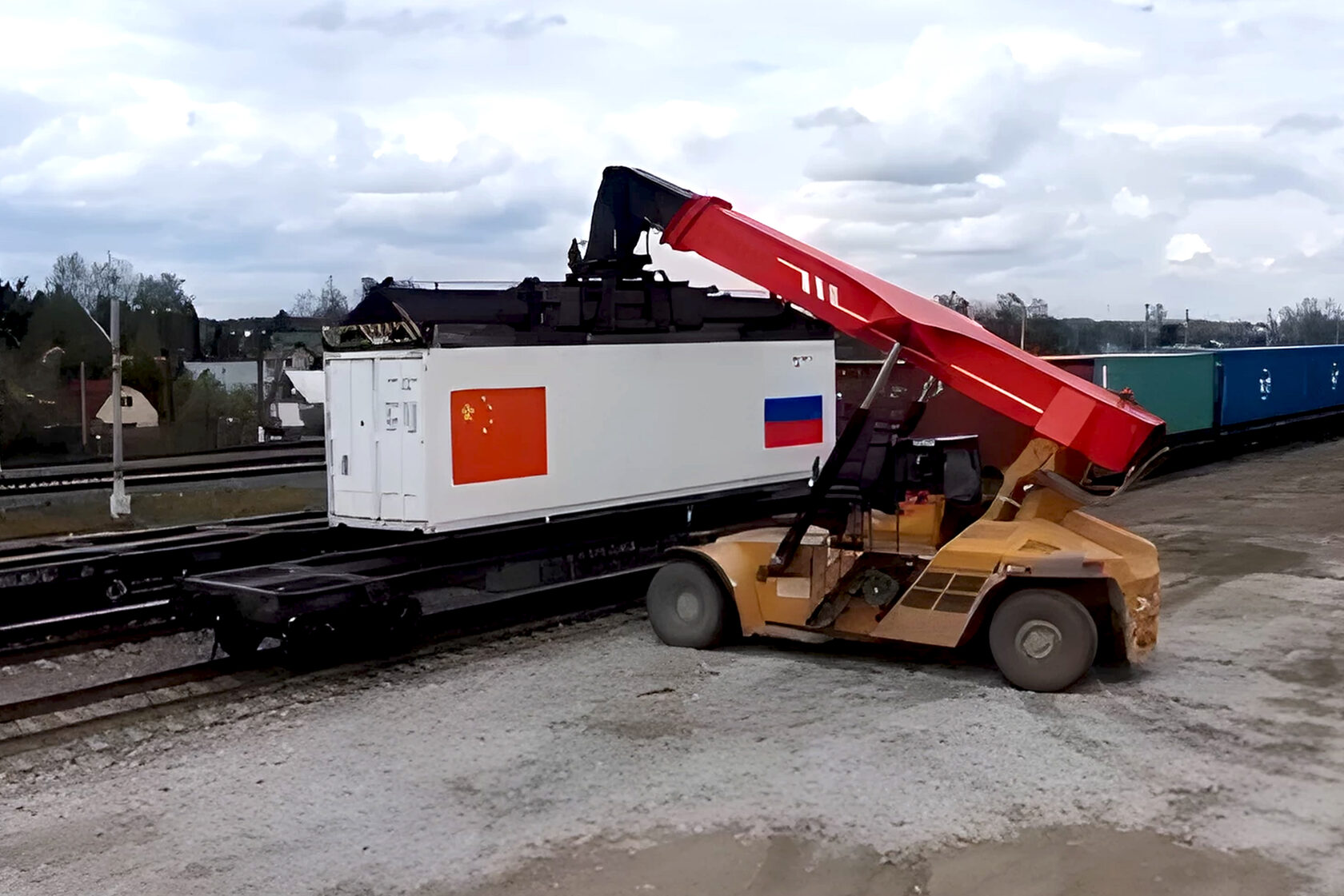 отправки рефрижераторных контейнеров в составе контейнерных поездов