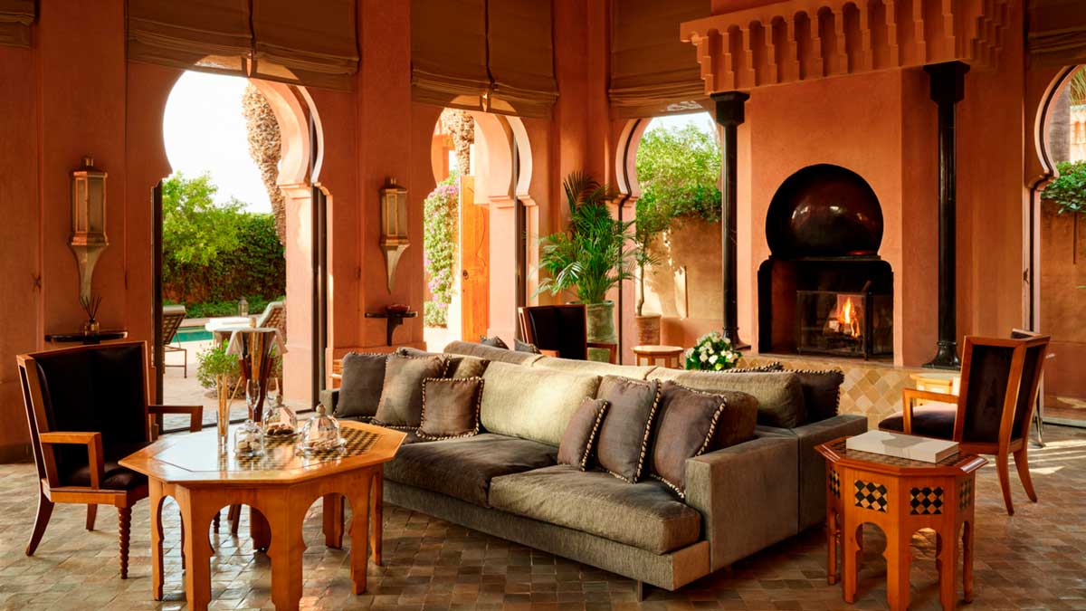 Люксовый отель Amanjena в Марракеше