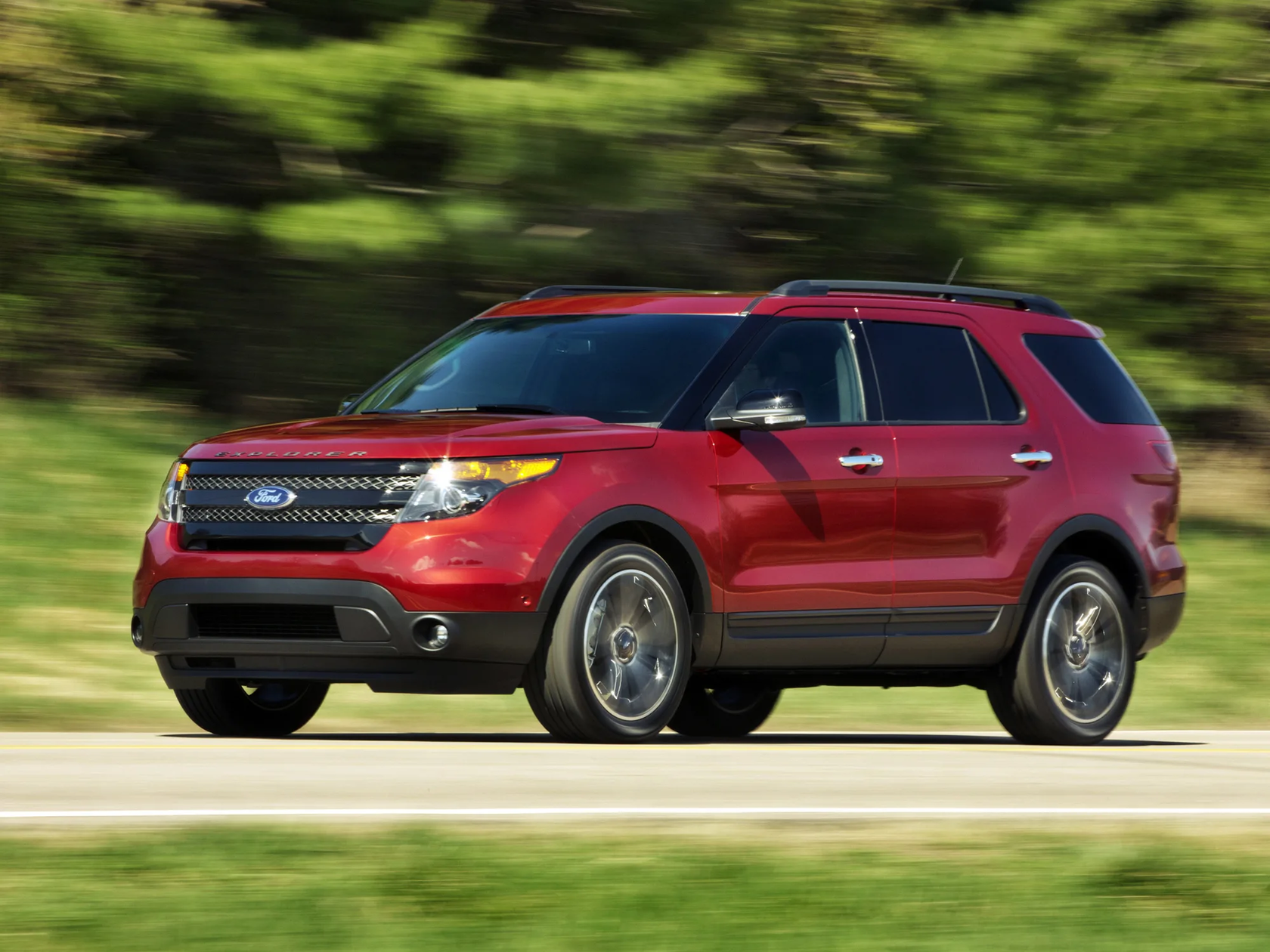 Ford Explorer 2012 с кузовом