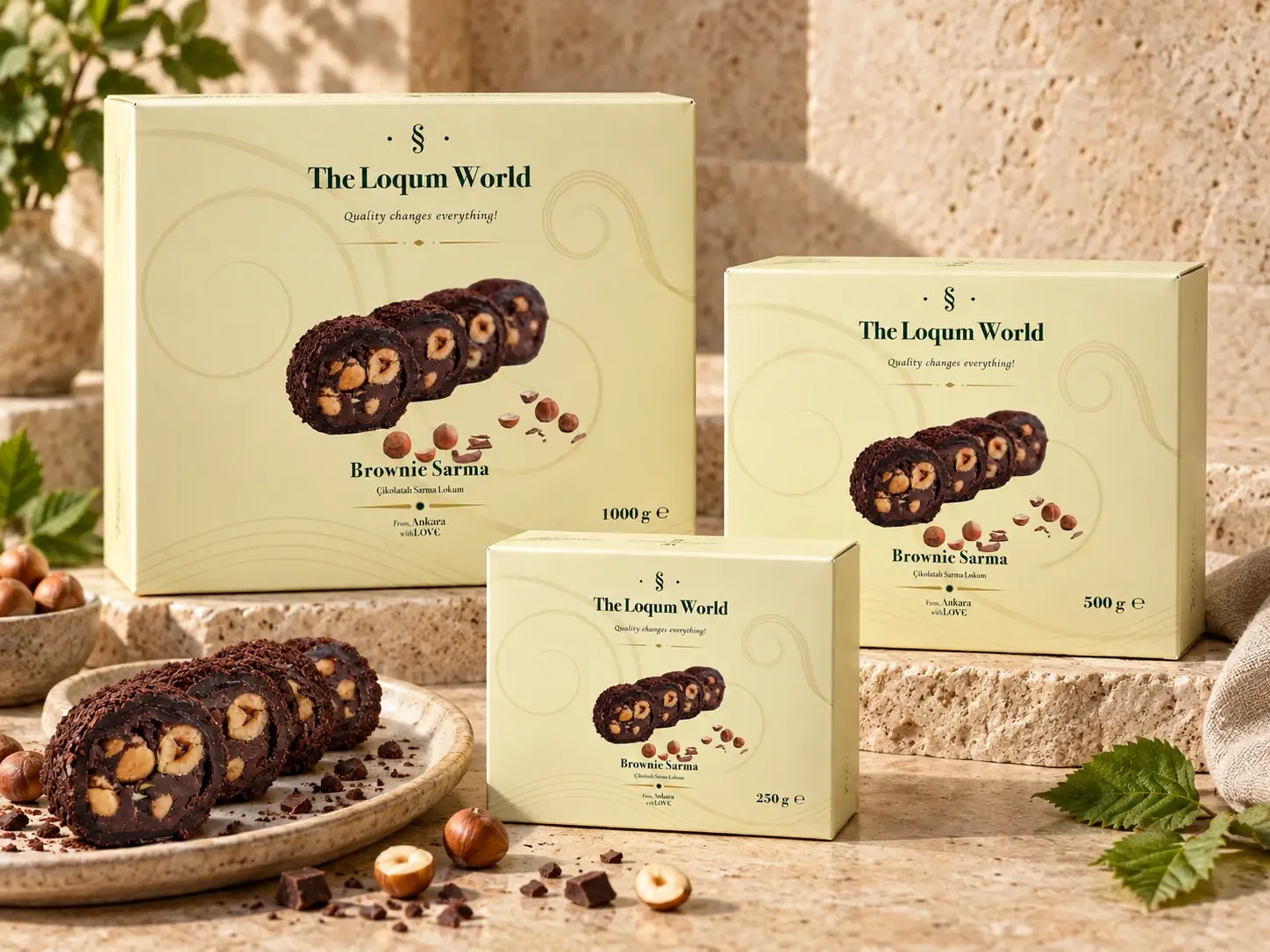 Фирменные коробки Beyoğlu с продуктом LKM-SRM-011