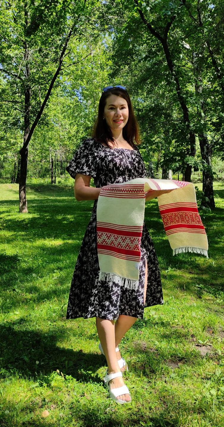 Рушник ручного ткачества