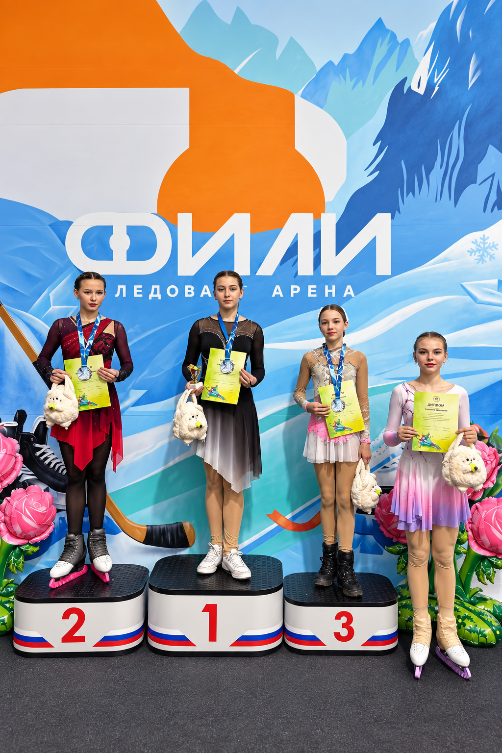 Ученицы Академии на фестивале «Кубок Фили»