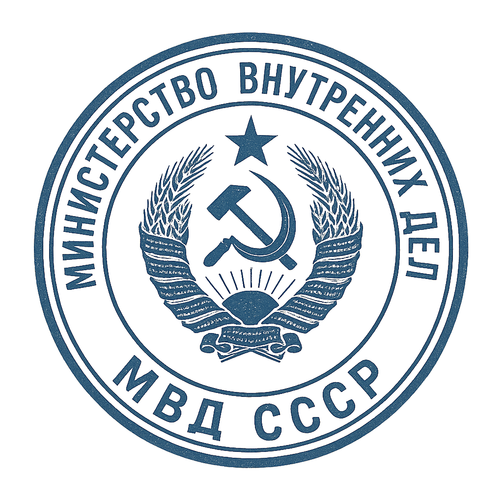 Печать МВД СССР