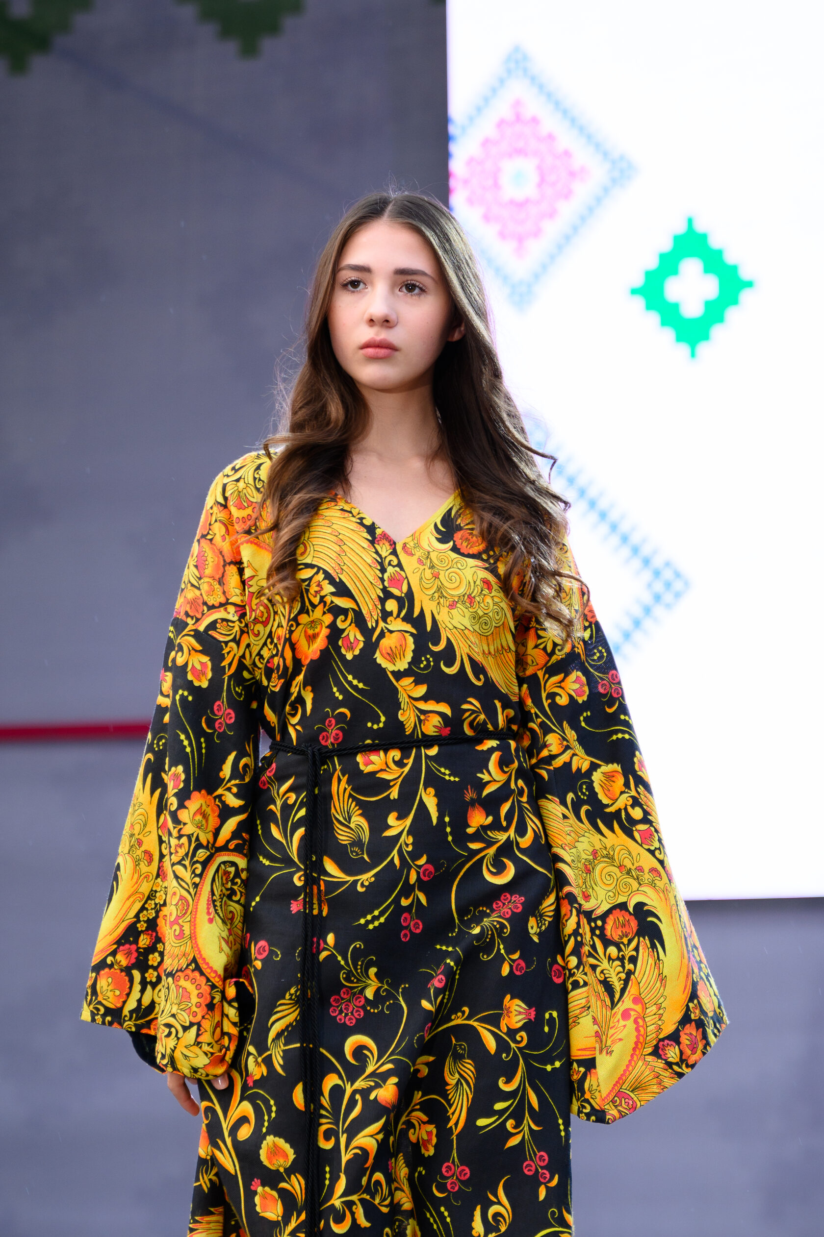 жар-птица, вечернее славянское платье, средневековое платье, хлопковое платье, одежда русский стиль, модные славяне, платье с птицами,