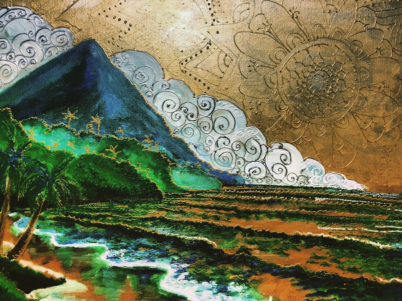 Early painting, the first visual translation of attention accumulated in Bali