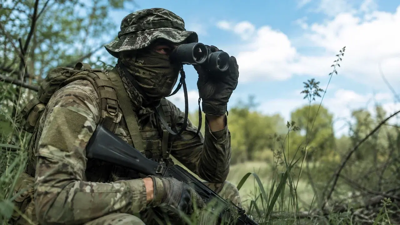 Разведчик в поле