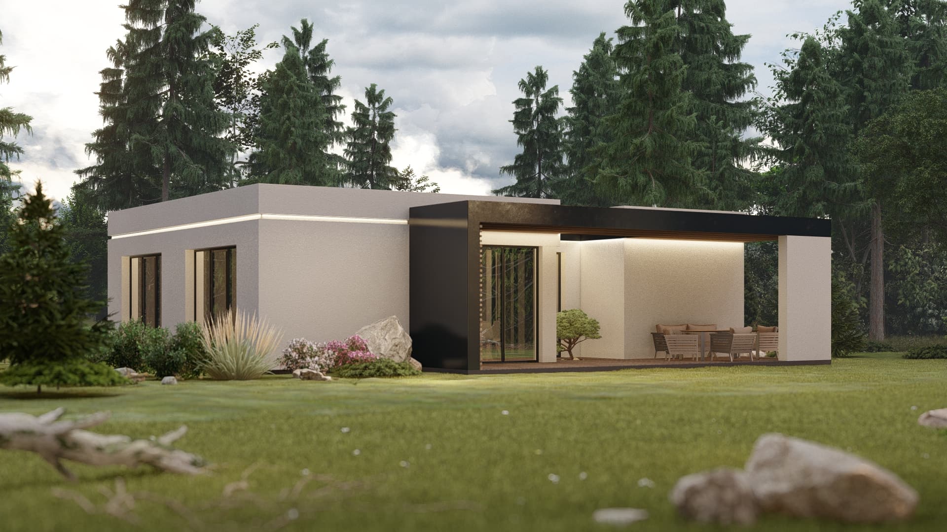 Каркасный дом в Бжид цена Каркасный дом в Бжид цена