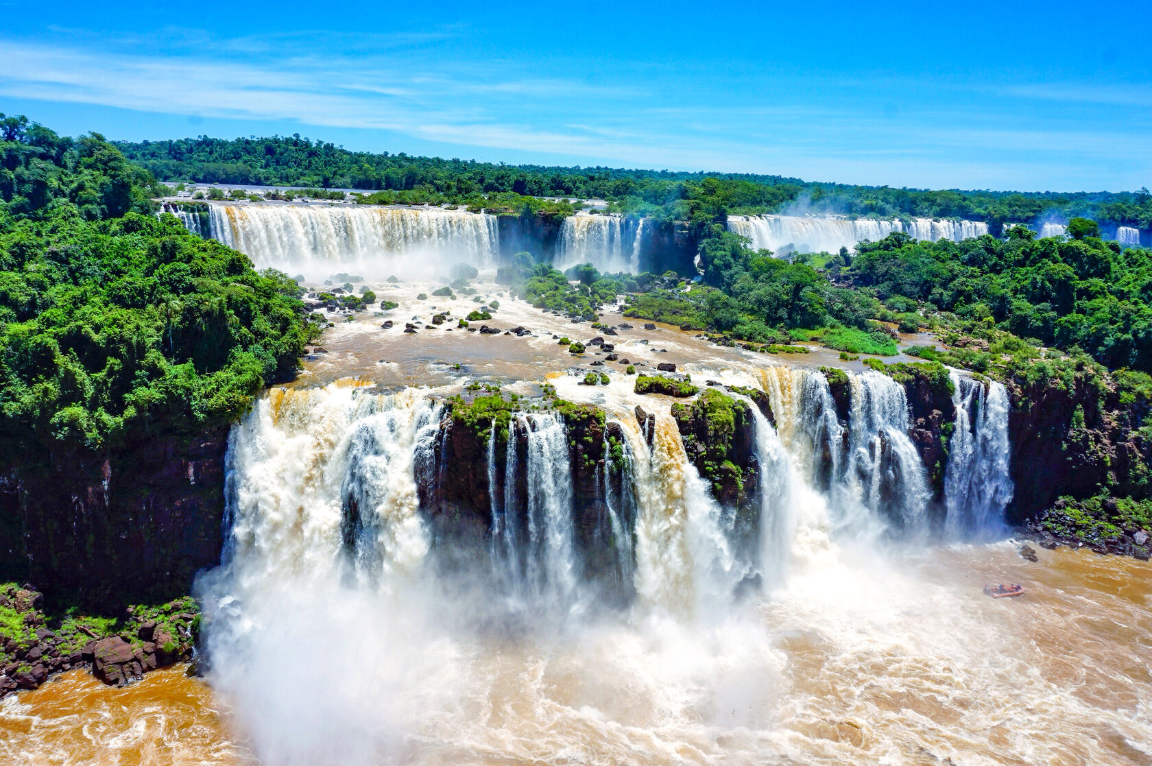 Аргентина достопримечательности водопады Игуасу
