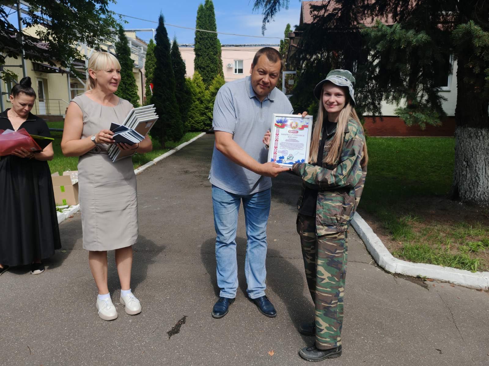 ОМКК Завершение 1й смены трудового лагеря