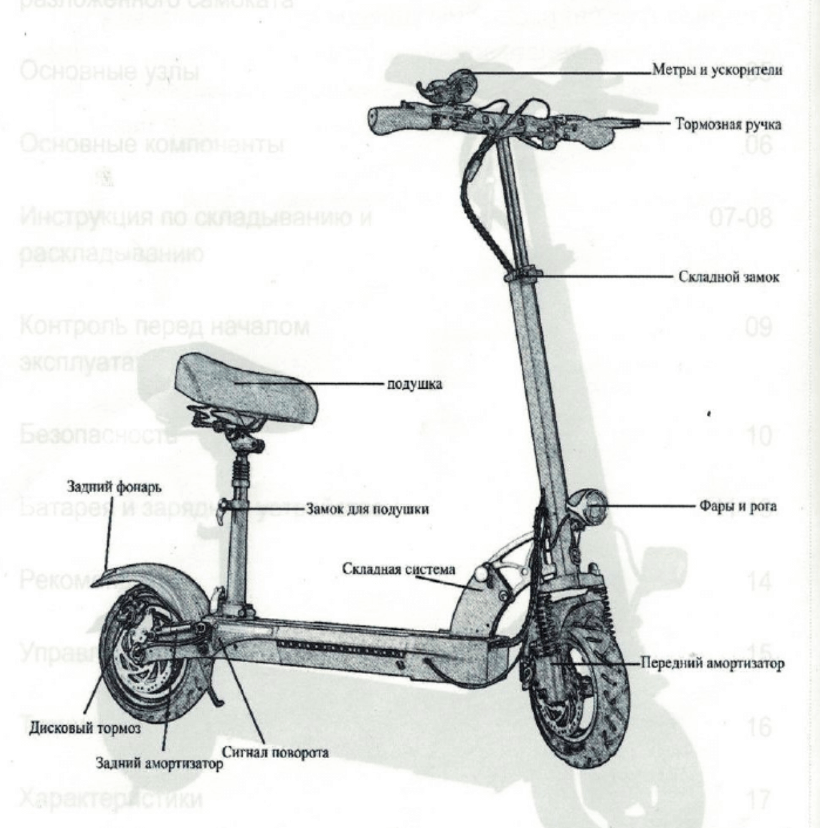 Kugoo m4 схема проводки