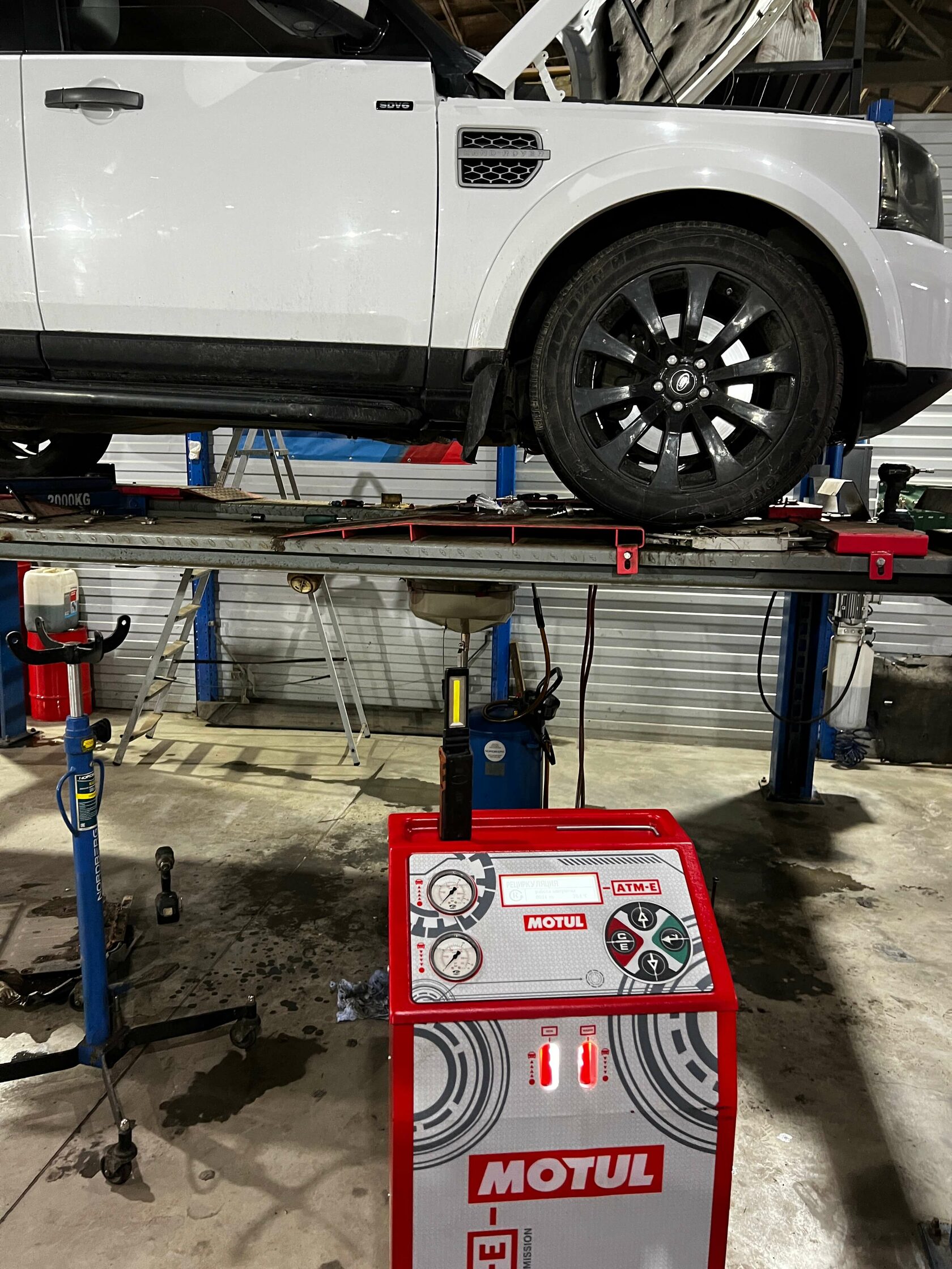 Результат обслуживания АКПП в Motul Team