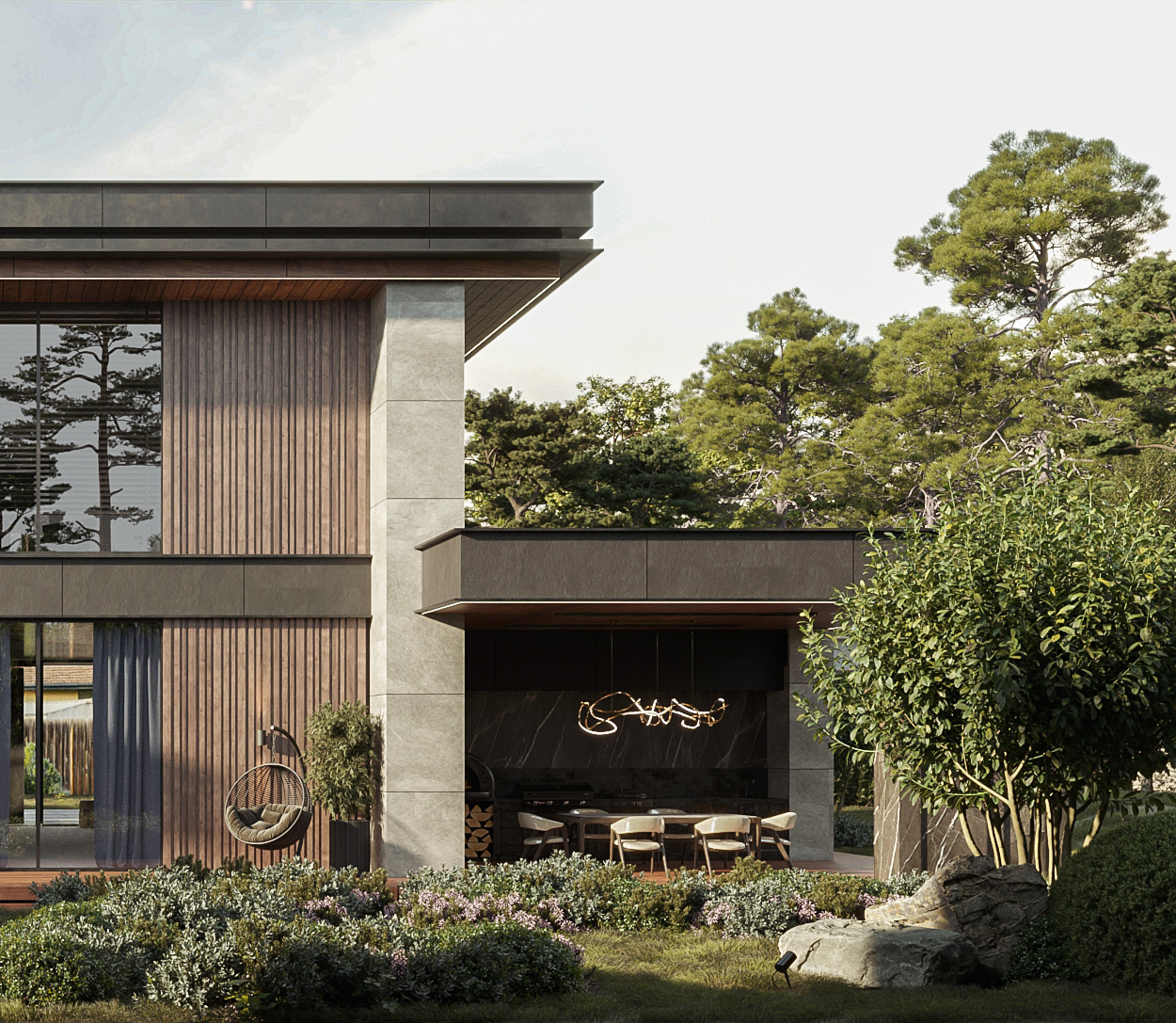 VILLA SERENITY — материалы проекта