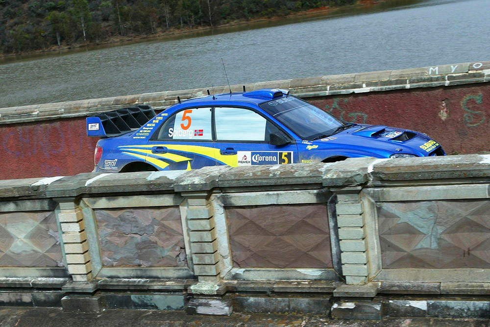 Петтер Сольберг и Фил Миллз, Subaru Impreza S11 WRC '05 (AC54 WRC), ралли Мексика 2005/Фото: Reporter Images / Getty Images