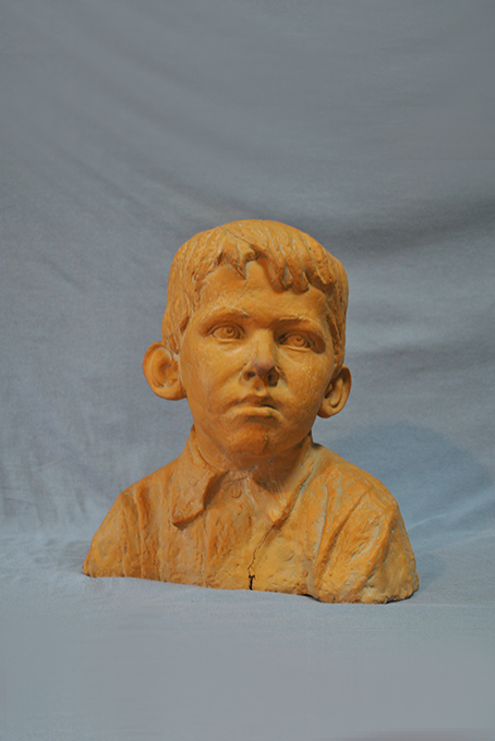 бюст мальчик керамика