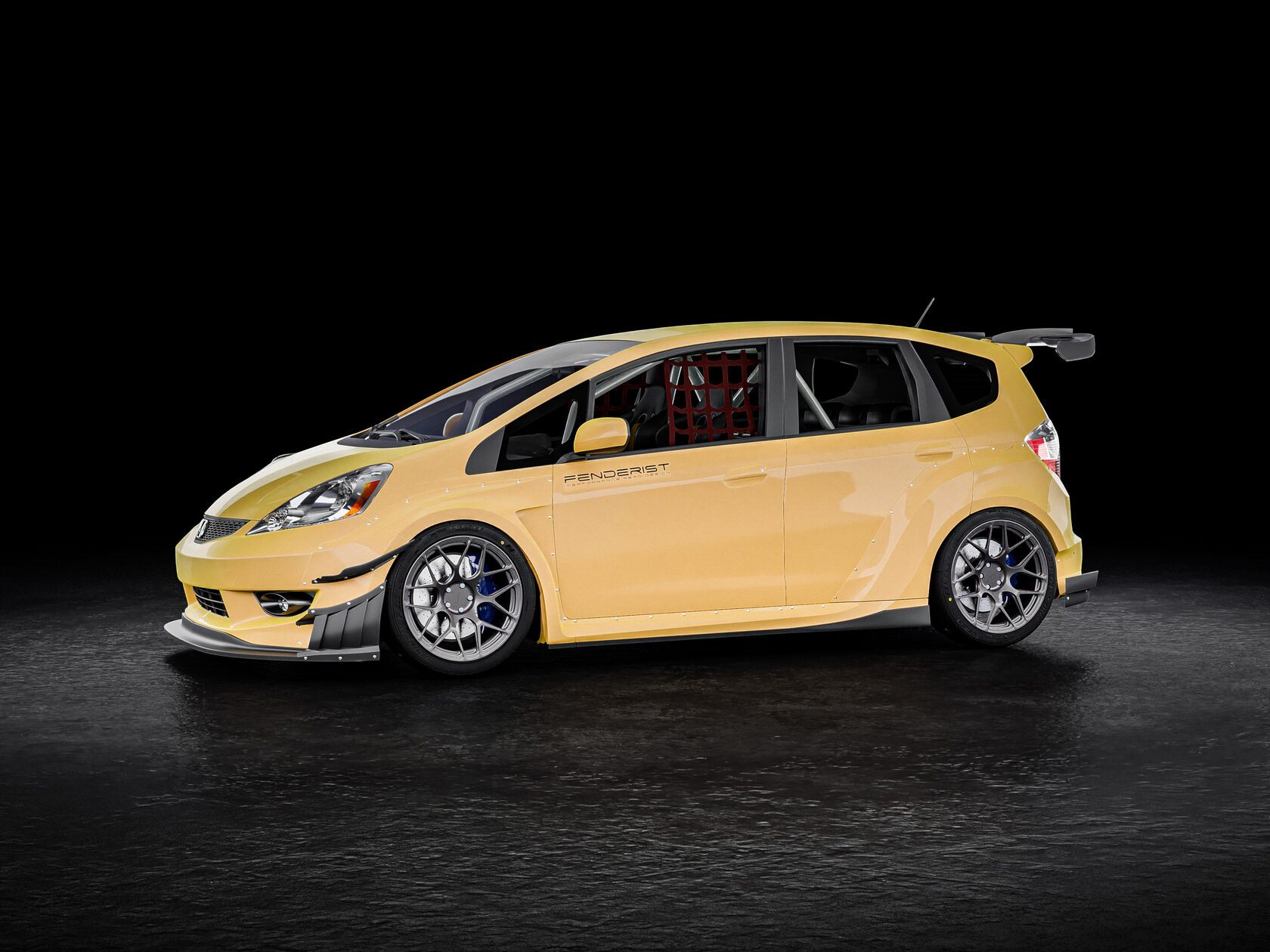 FENDERIST SPEC S Fender Flares Set / WIDE BODY KIT HONDA FIT / JAZZ