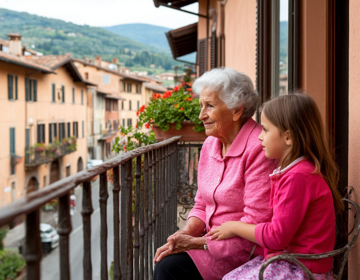 Италия. Семья