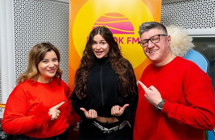 Вера Шахова в студии Восток FM