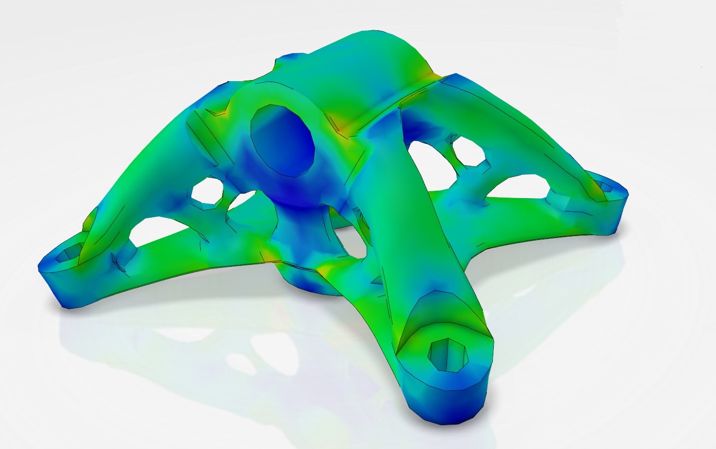 Бионический дизайн в solidworks