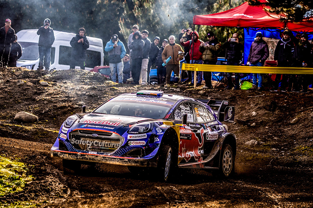 Джош Макэрлин и Оэн Трейси, Ford Puma Rally1 (YN71 DCZ), ралли Чили 2025 / Фото: M-Sport