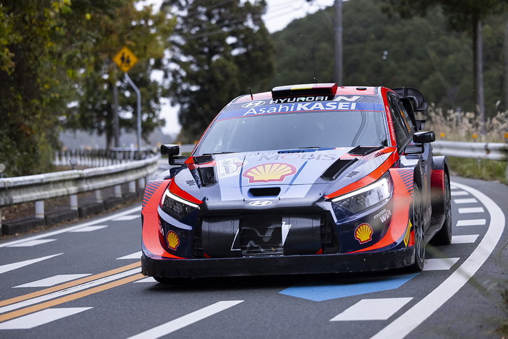 Тьерри Невилль и Мартейн Видаге, Hyundai i20 N Rally1, ралли Япония 2023