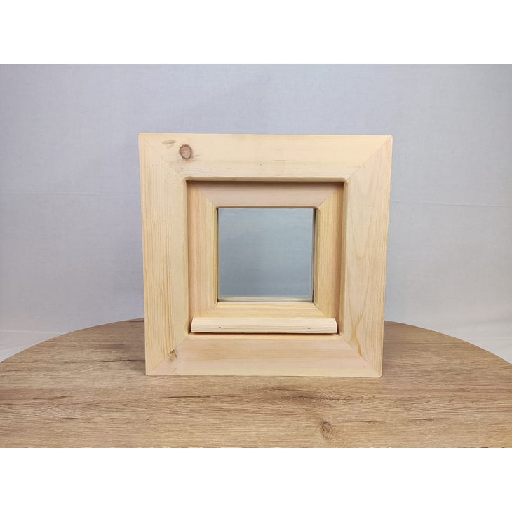 кедровое окно для бани