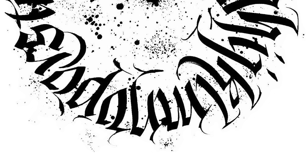 Тату леттеринг