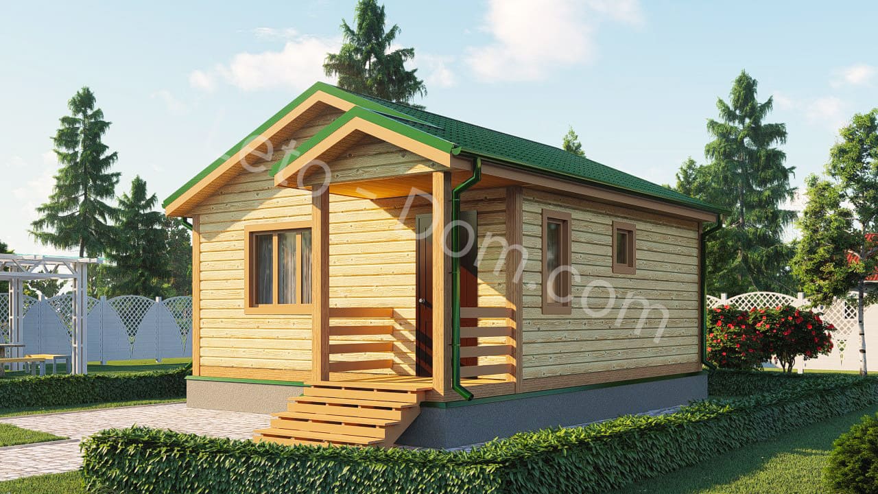 дом из бруса