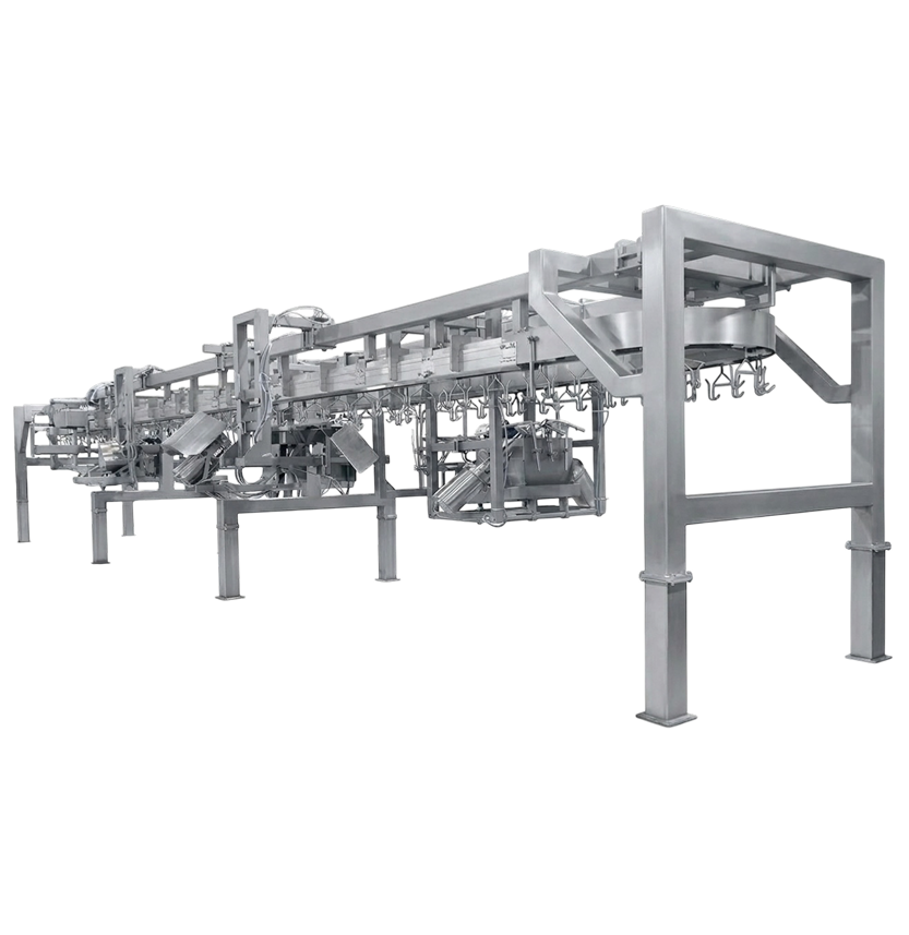 Automatic poultry cut-up line for Consul poultry processing project